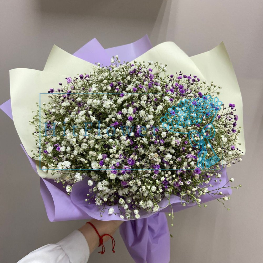 Букет цветов Снегопад Букет цветов из: Гипсофила